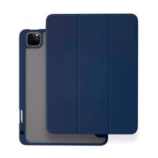 Чохол книжка Blueo Ape Case with Leathe iPad 11 10.9 дюймів 2025 with Pencil Holder Dark Blue
