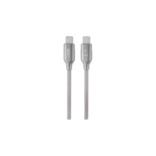 Кабель Relict Empire Braided Type-C to Type-C 100W 1m Grey (RCECMCC100-GR)