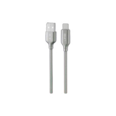 Кабель Relict Empire Braided USB to Type-C 3A 1m Grey (RCEMAC3A-GR)