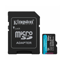 Карта пам'яті Kingston 64 GB microSDXC class 10 UHS-I U3 Canvas Go! Plus SDCG4/64GB