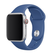 Ремінець для Apple Watch 38mm/40mm Silicone Watch Band Delf Blue