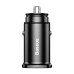 АЗП Baseus USB Car Charger Square Metal Quick Charger 3.0 2xUSB 30W Black (CCALL-DS01)