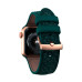 Ремінець Njord Salmon Leather Strap Dark Green для Apple Watch 45mm/44mm (SL14122)