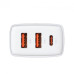 МЗП Baseus Compact Quick Charger 2xUSB U+C 30W White (CCXJ-E02) МЗП Baseus Compact Quick Charger 2xUSB U+C 30W White (CCXJ-E02)