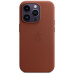 Чохол Apple iPhone 14 Pro Leather Case with MagSafe Umber (MPPK3) UA