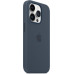 Чохол Apple iPhone 14 Pro Silicone Case with MagSafe Storm Blue (MPTF3) UA