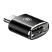 Перехідник Baseus USB Female To Type-C Male Adapter Converter Black (CATOTG-01)