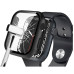 Захисне скло iLera All-in-one for Apple Watch Series 7 41 mm Black (ILAWAIO02) (тех.пак)