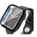 Захисне скло iLera All-in-one for Apple Watch Series 7 41 mm Black (ILAWAIO02) (тех.пак)