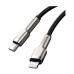 Кабель Baseus Cafule Metal Type-C to Lightning PD 20W 1m Black (CATLJK-A01)