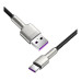 Кабель Baseus Cafule Metal Type-C 66W 1m Black (CAKF000101) Кабель Baseus Cafule Metal Type-C 66W 1m Black (CAKF000101)