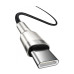 Кабель Baseus Cafule Metal Type-C to Type-C 100W 1m Black (CATJK-C01) Кабель Baseus Cafule Metal Type-C to Type-C 100W 1m Black (CATJK-C01)