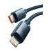 Кабель Baseus Crystal Shine Series Fast Charging Type-C to Lightning 20W 1.2m Black (CAJY000201)