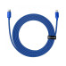 Кабель Baseus Crystal Shine Series Fast Charging Type-C to Lightning 20W 1.2m Blue (CAJY000203)