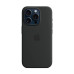 Чохол Apple iPhone 15 Pro Max Silicone Case with MagSafe Black (MT1M3)