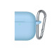 Футляр для навушників AirPods 3 Blueo Liquid Silicone Case Sky Blue Футляр для навушників AirPods 3 Blueo Liquid Silicone Case Sky Blue