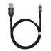 Кабель Proove Braided Scout Type-C 2.4A 1m Black Кабель Proove Braided Scout Type-C 2.4A 1m Black