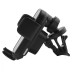 Автотримач для телефона з бездротовою зарядкою Proove Triple Clamp 15W Black