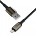Кабель Proove Dense Metal Lightning 2.4A 1m Black (CCDM20001101)