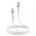 Кабель Proove Soft Silicone Lightning 2.4A 1m White (CCSO20001102)