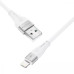 Кабель Proove Soft Silicone Lightning 2.4A 1m White (CCSO20001102)