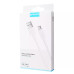 Кабель Proove Small Silicone Micro USB 2.4A 1m White