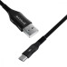 Кабель Proove Braided Scout Micro USB 2.4A 1m Black Кабель Proove Braided Scout Micro USB 2.4A 1m Black