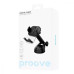 Автотримач для телефона Proove Crystal Clamp Suction Type Car Mount Black (CHCS00000001)