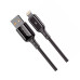 Кабель Proove Flex Metal Lightning 2.4A 1m Black (CCFM20001101) Кабель Proove Flex Metal Lightning 2.4A 1m Black (CCFM20001101)