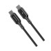Кабель Proove Flex Metal Type-C to Type-C 60W 1m Black (CCFM60002201)
