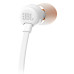 Навушники з мікрофоном JBL T110 White (JBLT110WHT)