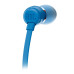 Навушники з мікрофоном JBL T110 Blue (JBLT110BLU)