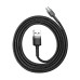 Кабель Baseus Cafule Cable USB Micro USB 2.4A 1m Gray/Black (CAMKLF-BG1) Кабель Baseus Cafule Cable USB Micro USB 2.4A 1m Gray/Black (CAMKLF-BG1)