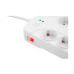 Мережевий фільтр-подовжувач 2E 8XSchuko 3G*1.5мм, 4*USB-A, 3м, White (2E-SP815M3USBWH) Мережевий фільтр-подовжувач 2E 8XSchuko 3G*1.5мм, 4*USB-A, 3м, White (2E-SP815M3USBWH)
