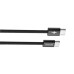 Кабель Proove Energy Streem Type-C to Type-C 60W 1m Black (CCES60002201)