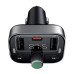 FM-модулятор Baseus FM Launcher S-09 Pro 2USB + Type-C 3.4A Black