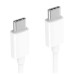Кабель Xiaomi USB Type-C to USB Type-C 1.5m White (SJV4108GL/SJV4120CN)