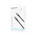 Кабель Proove ReGen Silicone Type-C to Type-C 60W 1m Black (CCRS60002201)