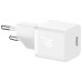 МЗП Baseus GaN5 Fast Charger (mini) 1C 20W + Type-C to Type-C White (P10110900213-01)