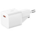 МЗП Baseus GaN5 Fast Charger (mini) 1C 20W + Type-C to Type-C White (P10110900213-01)