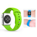 Ремінець для Apple Watch 38mm/40mm Silicone Watch Band Green